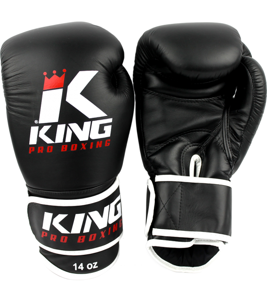 Боксерские перчатки King Pro Boxing BGK-3 black Боксерские перчатки King Pro Boxing BGK-3 black