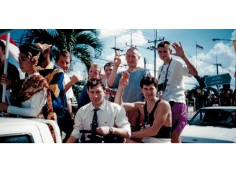 Невыносимая жара и много, очень много нокаутов. Каким был первый в ист... Невыносимая жара и много, очень много нокаутов. Каким был первый в ист...