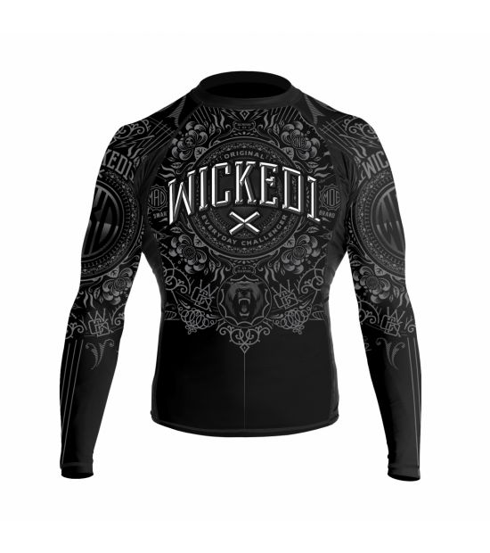 Рашгард Wicked One BRAIN BLACK Рашгард Wicked One BRAIN BLACK