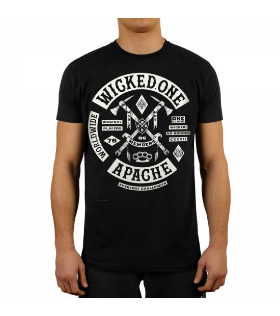 Футболка Wicked One APACHE TEE BLACK Футболка Wicked One APACHE TEE BLACK