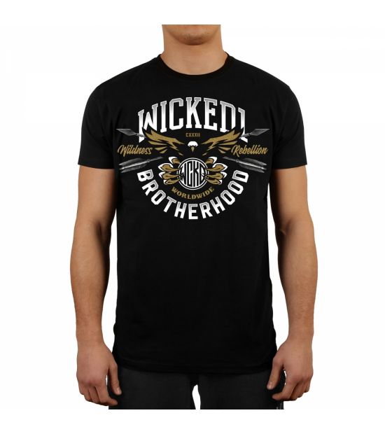 Футболка Wicked One EAGLE TEE BLACK Футболка Wicked One EAGLE TEE BLACK