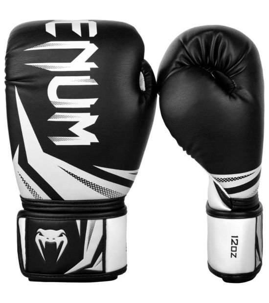 Боксерские перчатки VENUM CHALLENGER 3.0 BOXING GLOVES - BLACK/WHITE Боксерские перчатки VENUM CHALLENGER 3.0 BOXING GLOVES - BLACK/WHITE