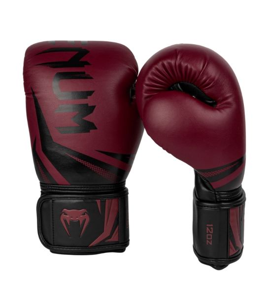 Боксерские перчатки VENUM CHALLENGER 3.0 BOXING GLOVES - BURGUNDY Боксерские перчатки VENUM CHALLENGER 3.0 BOXING GLOVES - BURGUNDY