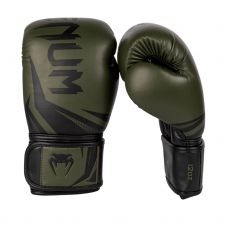 Боксерские перчатки VENUM CHALLENGER 3.0 BOXING GLOVES - KHAKI/BLACK