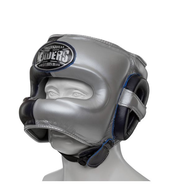 Шлем боксерский LEADERS LS ULTRA BL/SIL Шлем боксерский LEADERS LS ULTRA BL/SIL