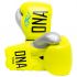 Боксерские перчатки DNA Pro Boxing MTRX Yellow/Silver Боксерские перчатки DNA Pro Boxing MTRX Yellow/Silver