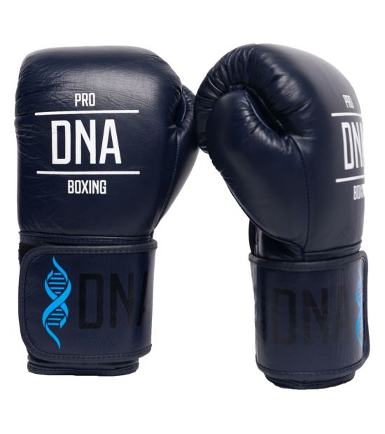 Боксерские перчатки DNA Pro Boxing MTRX Dark Blue Боксерские перчатки DNA Pro Boxing MTRX Dark Blue