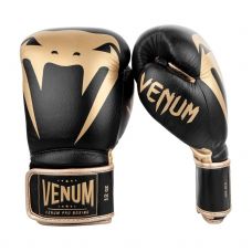 Боксерские перчатки VENUM GIANT 2.0 PRO BOXING GLOVES VELCRO - BLACK/GOLD