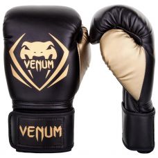 Боксерские перчатки VENUM CONTENDER BOXING GLOVES - BLACK/GOLD