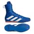 Боксерки Adidas Box Hog 4 Boxing Boots - BlueWhite Боксерки Adidas Box Hog 4 Boxing Boots - BlueWhite