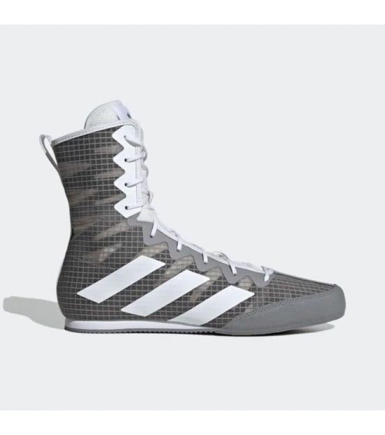 Боксерки Adidas Box Hog 4 Boxing Boots - GreyWhite Боксерки Adidas Box Hog 4 Boxing Boots - GreyWhite