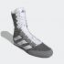 Боксерки Adidas Box Hog 4 Boxing Boots - GreyWhite Боксерки Adidas Box Hog 4 Boxing Boots - GreyWhite