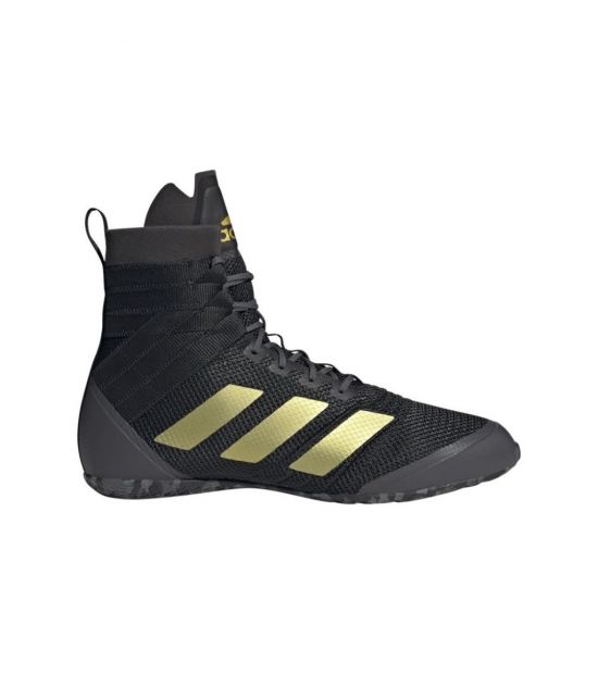 Боксерки Adidas Speedex 18 Boxing Boots - BlackGold Боксерки Adidas Speedex 18 Boxing Boots - BlackGold
