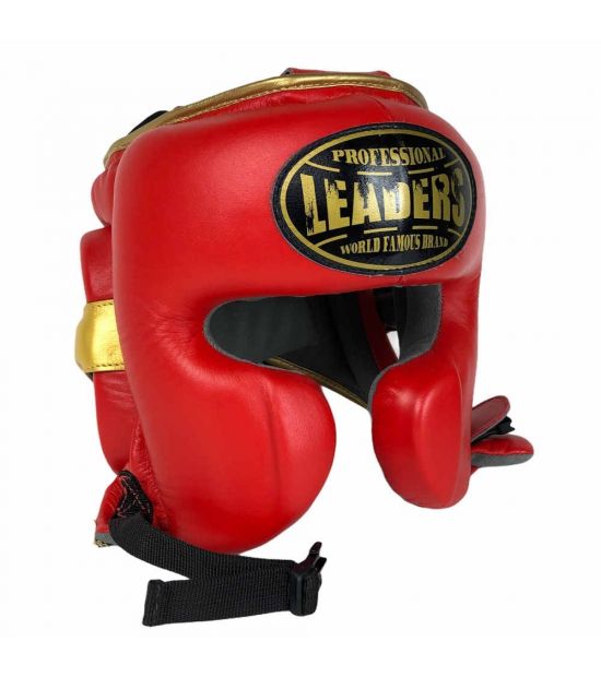 Боксерский шлем LEADERS LS MEX RED Боксерский шлем LEADERS LS MEX RED