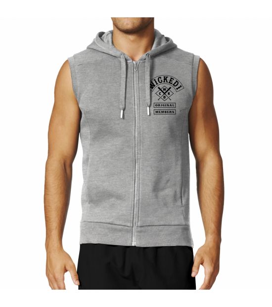 Худи Wicked One c Капюшоном Серая Худи Wicked One c Капюшоном Серая