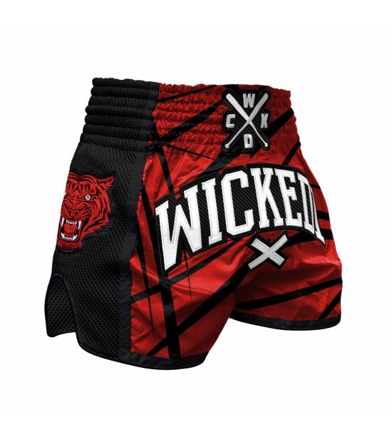 Шорты WIcked One Muay-Thai Claws Red/Black Шорты WIcked One Muay-Thai Claws Red/Black