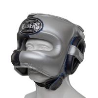 Шлем боксерский LEADERS LS ULTRA BL/SIL Шлем боксерский LEADERS LS ULTRA BL/SIL